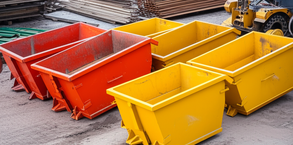 Caixões para construção e entulho